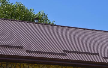 typical Chart Corner corrugated roof uses